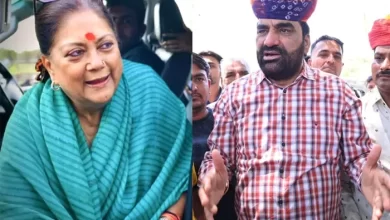 Rajasthan Politics : Vasundhara Raje आज पहुंची Hanuman Beniwal के 'गढ़' में, गरमाया सियासी पारा