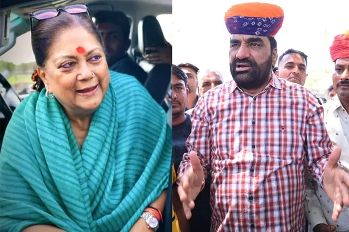 Rajasthan Politics : Vasundhara Raje आज पहुंची Hanuman Beniwal के 'गढ़' में, गरमाया सियासी पारा