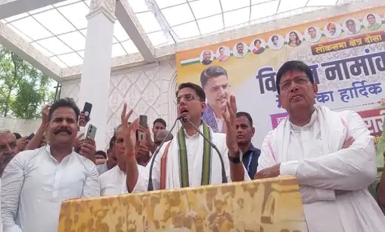 Sachin Pilot ने केंद्र सरकार पर साधा निशाना- 'न्यायपालिका दबाव में, EC के अधिकारी इस्तीफा दे रहे, निर्वाचित CM को जेल में डाला जा रहा...'